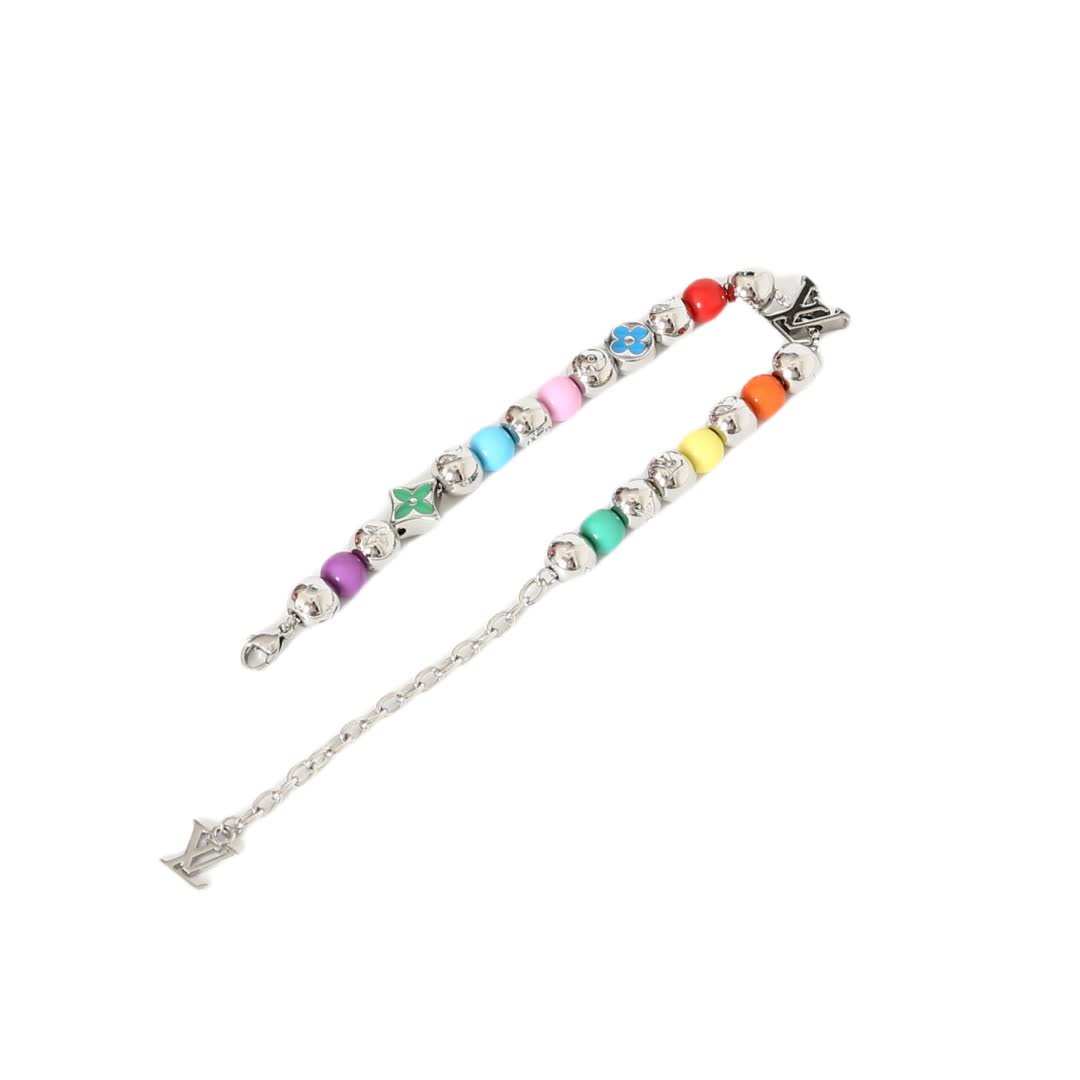 Louis Vuitton Multicolored Beaded Bracelet-M02573